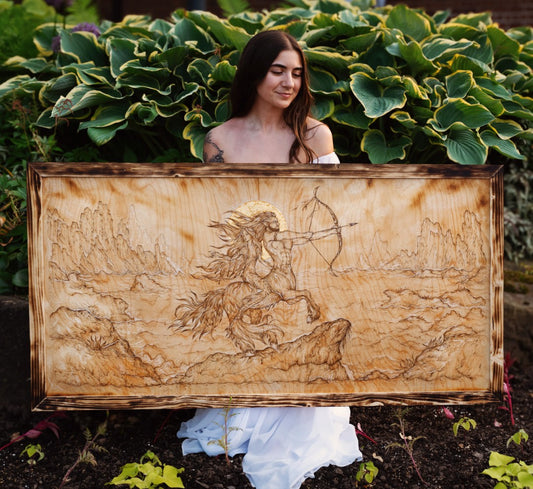 "I Will Find You" Mermaid and Centaur Original Artwork